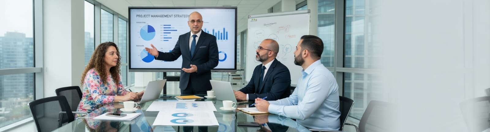 Equipo multidisciplinario en reunión de trabajo